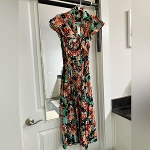 Anthropologie NWT Maeve Floral Maxi Dress